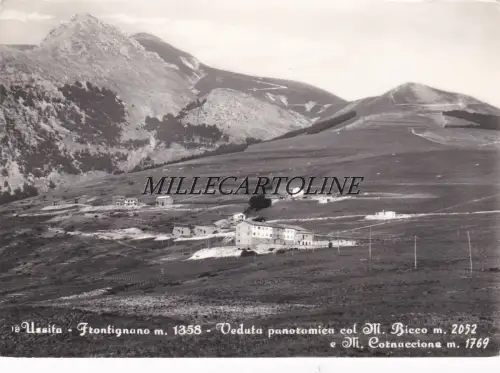 USSITA - Frontignano: Panoramablick mit M. Bicco und Cornaccione