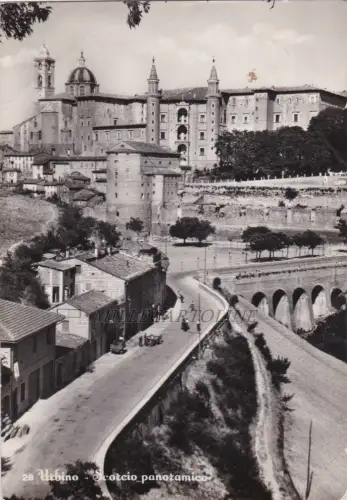 URBINO. Panoramablick 1973