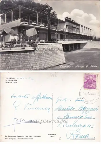 TOLENTINO: Albergo S. Lucia 1962