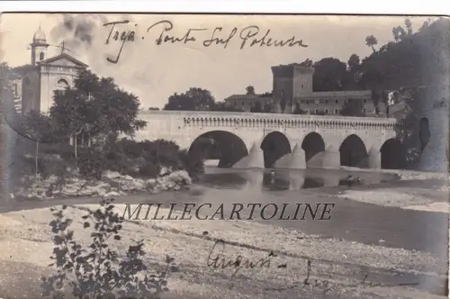 TREJA: Ponte sul Potenza - private Fotokarte gedreht 1911