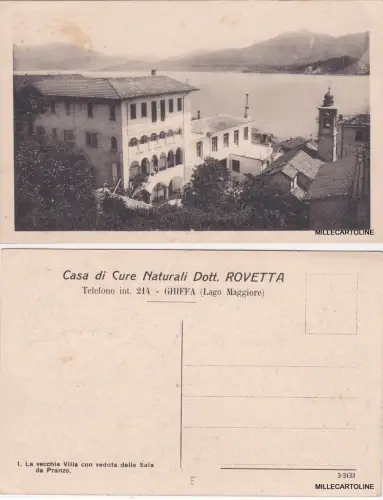 GHIFFA: NATURHEILHAUS Dr. ROVETTA - DIE ALTE VILLA MIT DEM WOHNZIMMER VON ..