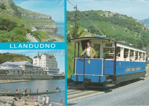 WALES - Llandudno, Great Orme Tramway