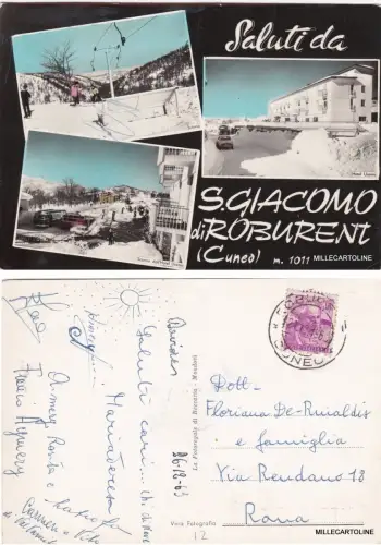 St. GIACOMO DI ROBURENT: GRUSS AUS 1963