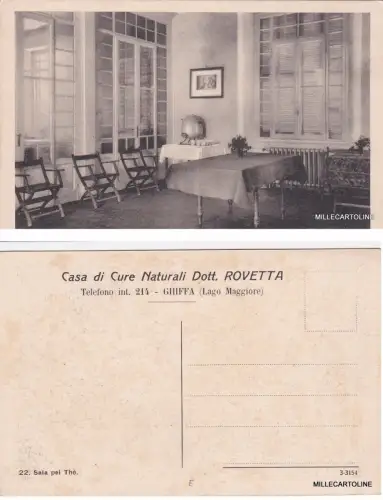 GHIFFA: NATURHEILHAUS Dr. ROVETTA - SALA PEL THE'