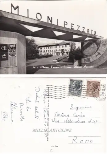 ABANO TERME: Terme Mioni Pezzato 1959