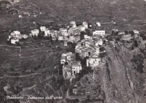 MANAROLA: Panorama aus dem Flugzeug