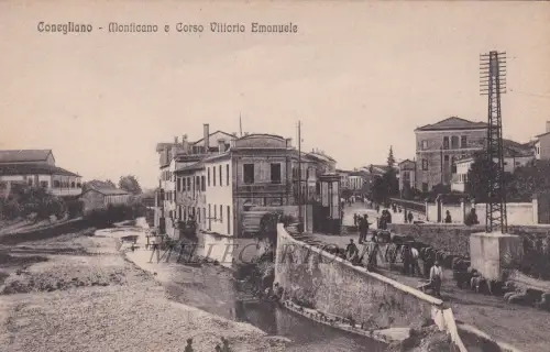 CONEGLIANO: Monticano e Corso Vittorio Emanuele