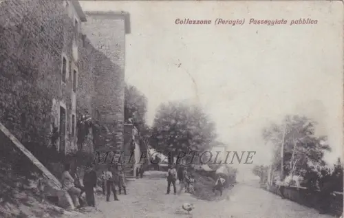 COLLAZZONE: Öffentlicher Spaziergang 1926