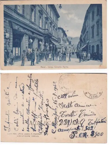 TERNI: Corso Cornelio Tacito 1942