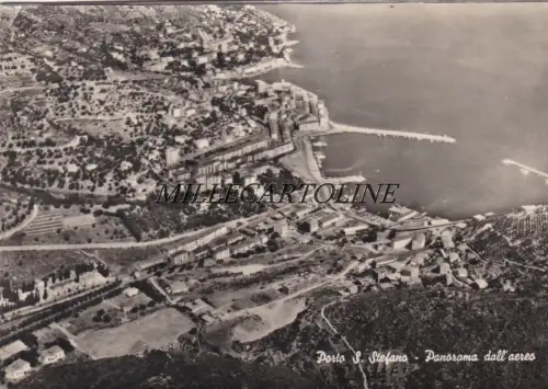 PORTO S. STEFANO: Panorama aus dem Flugzeug
