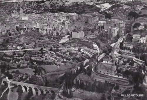 PITIGLIANO: PANORAMA AUS DEM FLUGZEUG (1959)