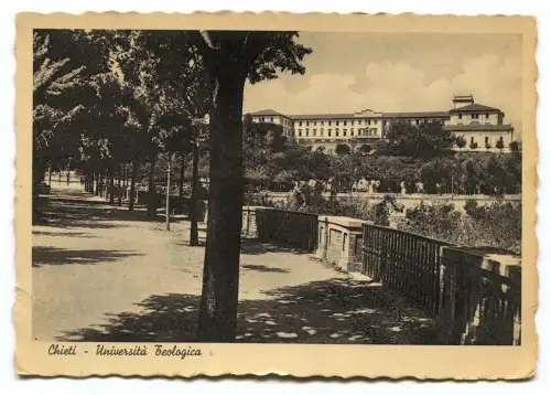 CHIETI, THEOLOGISCHE UNIVERSITÄT, MAX 50er Jahre