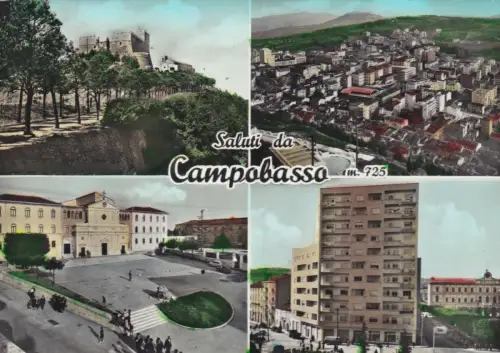 CAMPOBASSO: Grüße aus - 4 Ansichten 1964