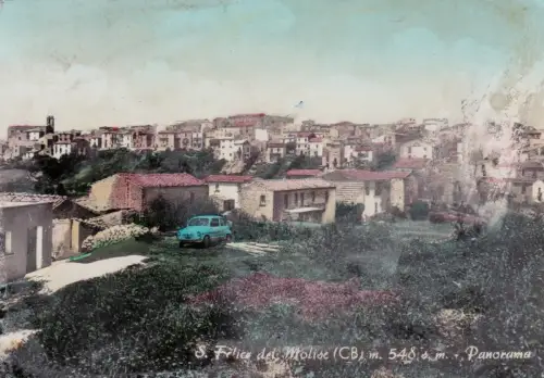 CAMPOBASSO: Piazza Savoia - Nacht 1953