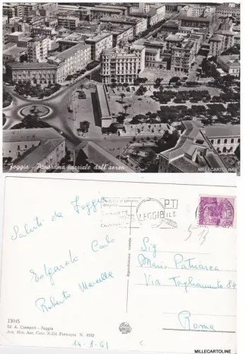 FOGGIA: TEILPANORAMA AUS DEM FLUGZEUG 1961