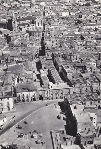 LUCERA: Panorama aus dem Flugzeug 1958