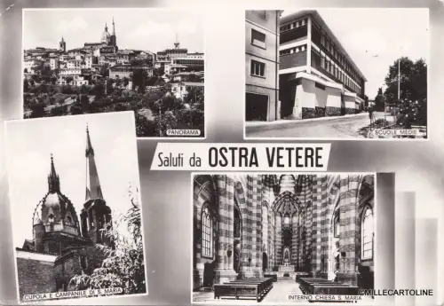 GRUSS AUS OSTRA VETERE - 4 Ansichten 1975