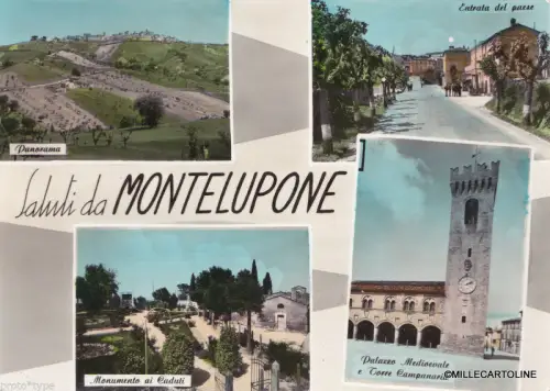 GRUSS AUS MONTELUPONE (Mazeriert) 4 Ansichten