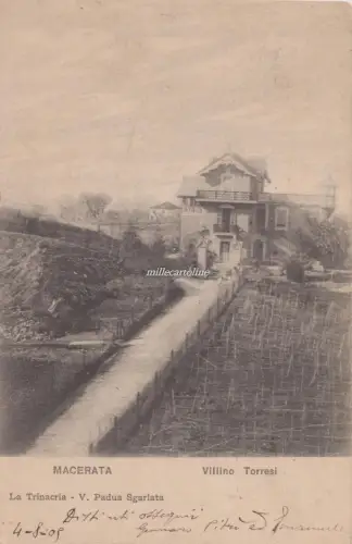 MACERATA - Villino Torresi 1905