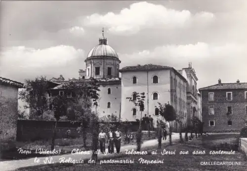 NEPI - Kirche St. Ptolemäus an die Diener, in der sich die SS-Reliquien befinden ...