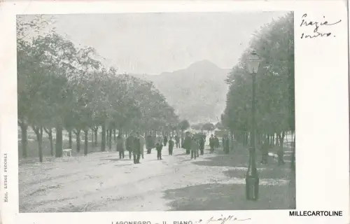 LAGONEGRO -Il piano 1907