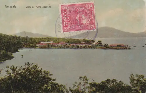 HONDURAS - Amapala, Ansicht von der zweiten Spitze