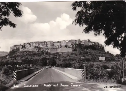 # ORTE: PANORAMA UND BRÜCKE ÜBER DEN TIBER 1968