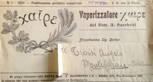 § CSAIRE VERDAMPFER FÜR JODOBALSAMISCHE DÄMPFE - 4-seitiges Prospekt