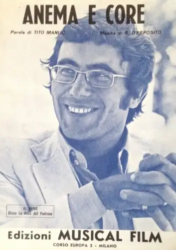 § MUSIKPARTITUR ANEMA UND CORE - CANTA ALBANO