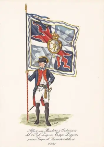 § GRUSSKARTE ZUM ÖFFNEN DES FINANZKORPS IT. - DIS. E. CHIAPPA - ALFIERE