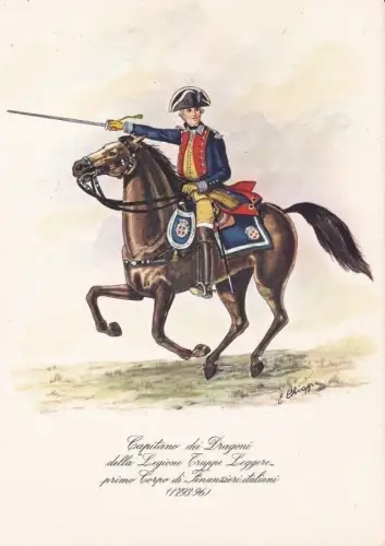 § GRUSSKARTE ZUM ÖFFNEN FINANZKORPS IT. - DIS. E. CHIAPPA - CAPTAINO