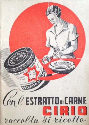 § CIRIO, NEAPEL - REZEPTSAMMLUNG MIT FLEISCHEXTRAKT