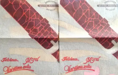 § GIULIO MORELLA, ARMBANDFABRIK - 2 SEIDEN MIT WERBUNG