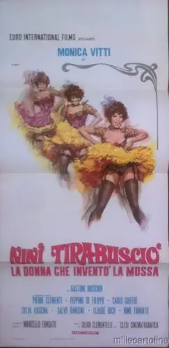 § PLAKAT VON NINI TIRABUSCIO DIS. CASARO 1970