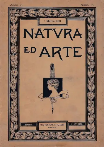 § NATUR UND KUNST 1901 JAHR X NR. 7 - 80 SEITEN - GONDOLIERE IN NORWEGEN, B. DANIELLI