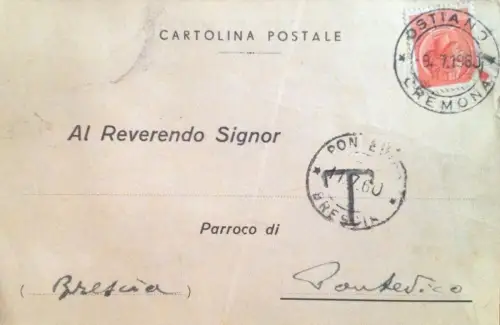 § HEIRATSURKUNDE 1946 - SIGNIERT VOM PFARRER VON PONTVICO