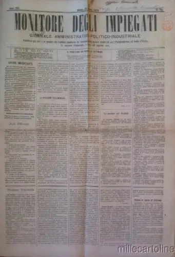 § MITARBEITERMONITOR - Zweiwöchentliche Kopie mit rotem Stempel C.1 1876