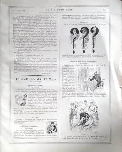 § ZENTRALE PAGE DES PARISIENNEN LEBENS 1890