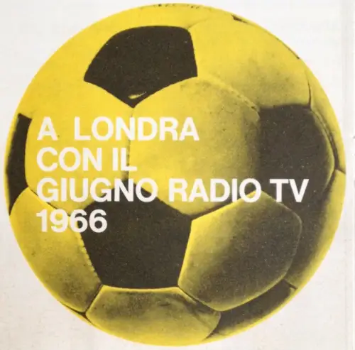 § FALTBAR 1966 - DIE FUSSBALL-WELTMEISTERSCHAFTEN IN RADIO UND TV