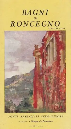 § FALTBARE SCHNURRBÄDER, TRENTINER ALPEN - KOP. M. FORTELLI