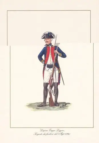 § MAGAZIN G.D. F. 1971 - FARBDRUCK - LEGION LEICHTER TRUPPEN - TAB. 14