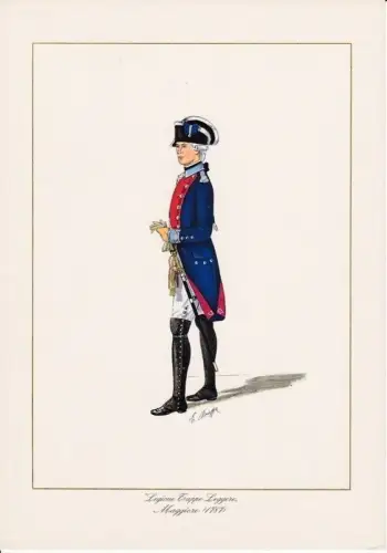 § MAGAZIN G.D. F. 1971 - FARBDRUCK - LEGION LEICHTER TRUPPEN - TAB. 6