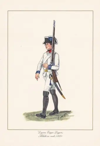 § MAGAZIN G.D. F. 1971 - FARBDRUCK - LEGION LEICHTER TRUPPEN - TAB. 9