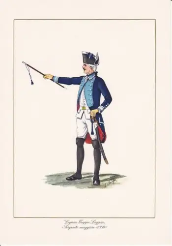 § MAGAZIN G.D. F. 1971 - FARBDRUCK - LEGION LEICHTER TRUPPEN - TAB. 4