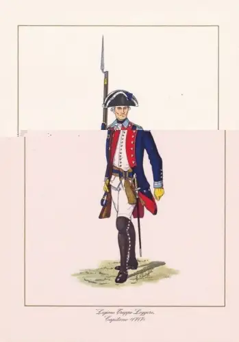 § MAGAZIN G.D. F. 1971 - FARBDRUCK - LEGION LEICHTER TRUPPEN - TAB. 8