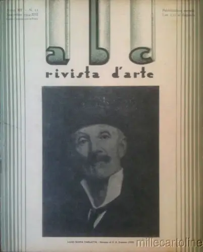 § KUNSTZEITSCHRIFT EDITION A.B.C. ANNO III NR. 11 - NOV 1934 - HUTSERVICE