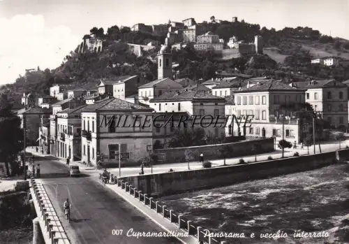 CUPRA MARITTIMA: Panorama und alter Keller 1959