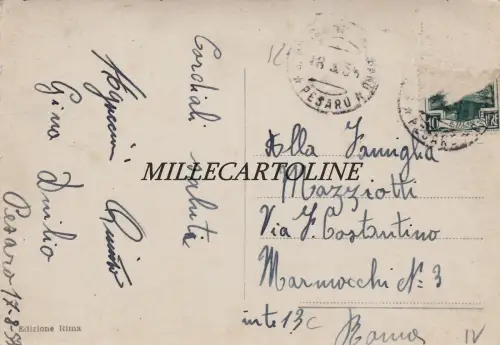 GEWICHT: Viale Trieste 1953