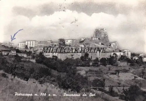 PIETRACUPA: Panorama von Süden 1968