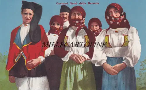 NUORO - Sardische Kostüme der Baronie